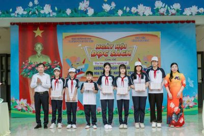 Trường THCS Tân Hiệp Phường Hà Nam Tỉnh Ninh Bình tổ chức Ngày hội đọc sách với chủ đề Văn hóa đọc trong kỉ nguyên số nhân dịp hướng đến Ngày sách và văn hóa đọc Việt Nam năm 2026