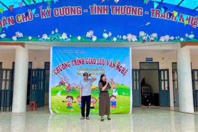 Trường THCS Tiên Hiệp – Phường Hà Nam – Tỉnh Ninh Bình giao lưu văn nghệ với Trung tâm nghệ thuật tình thương